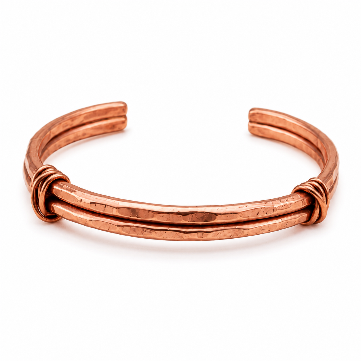 Rustic copper bracelet