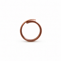 Handmade Textured Copper Ring