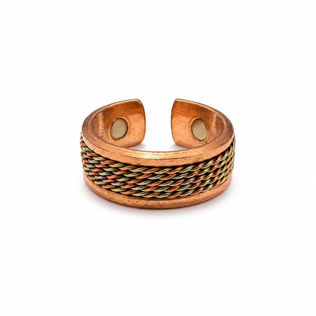 Handmade Rustic Copper Band Ring for Men